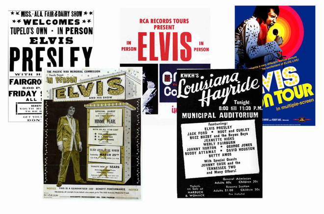 ELVIS PRESLEY -- julistesetti x5 A4 (Upea Lahja!) #2