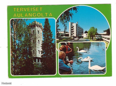HÄMEENLINNA / AULANKO: torni, hotelli ja joutsenia