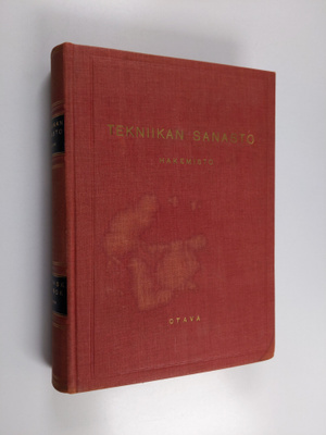 Tekniikan sanasto : Hakemisto
