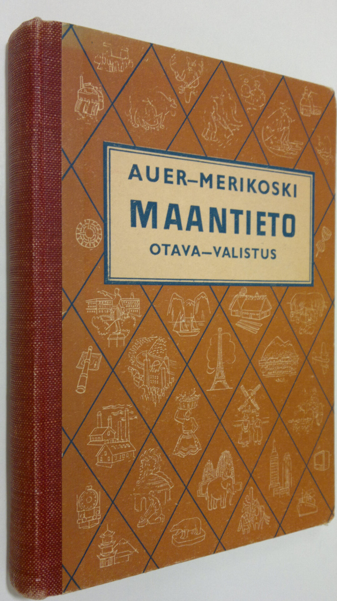 Väinö Auer : Maantieto : kansakouluja varten