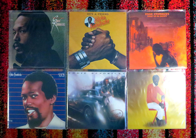 EDDIE KENDRICKS: Kuusi albumia - Soul, Funk, The Temptations