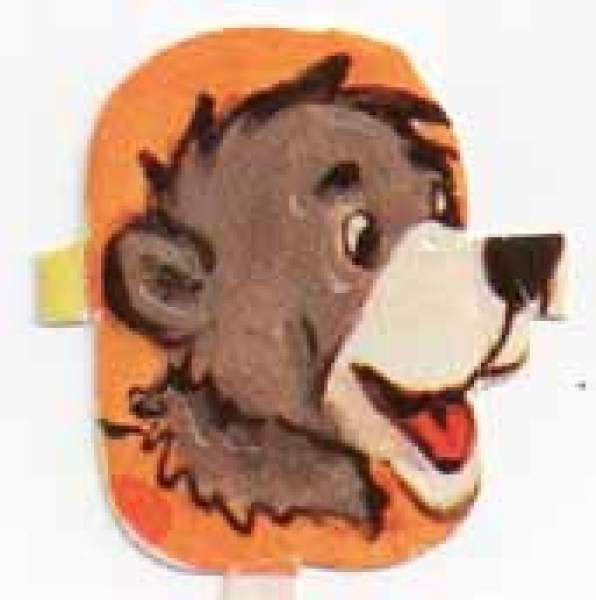 EO 9004 DISNEY / VIIDAKKOKIRJA: Baloo-karhun pää 1.