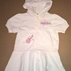 TYTTÖJEN LYHYT HIHA HUPPARI MEKKO GIRLS 4 T FADED GLORY - pikkukuva 1