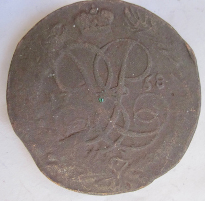 Venäjä 5 kop 1758
