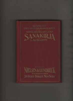 Englantilais-suomalainen ja suomalais-englantilainen sanakir