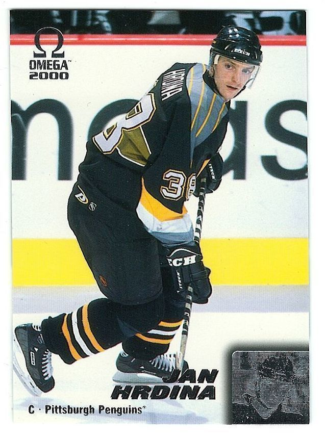 99-00 Pacific Omega #187 Jan Hrdina Ex-HIFK, Ex-TPS