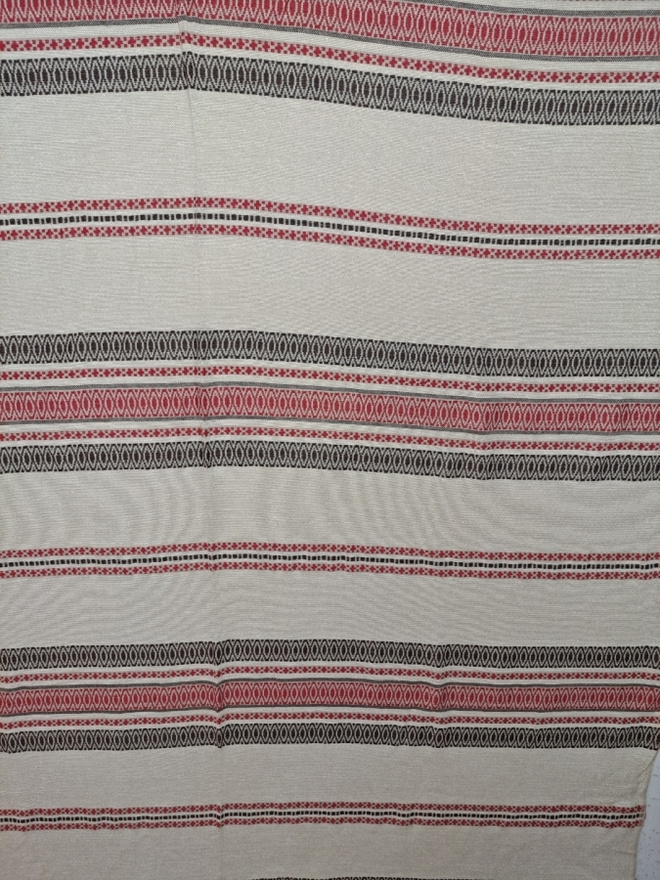 Raidalliset tupaverhot 130x162cm x2 kpl