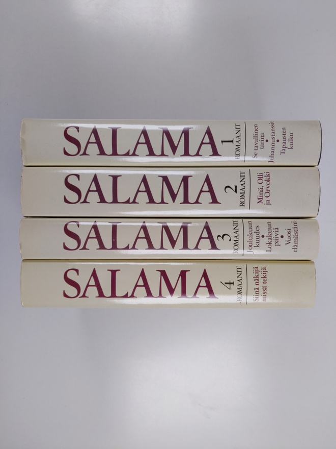 Hannu Salama : Romaanit 1-4 : Se tavallinen tarina ; Juha...