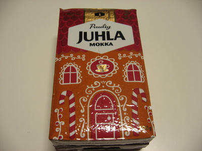 Pauligin Juhlamokka kahvipakkaus
