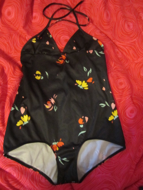 Uimapuku Kaitex 140 cm retro