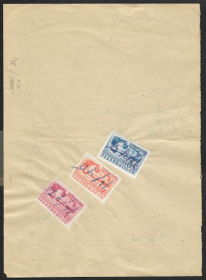 Rahtikirja - Autopaketti 1953 (LAPE AP6,AP7,AP8) kynämität