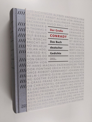 Karl Otto Conrady : Der grosse Conrady - das Buch deutsch...