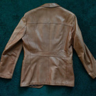 Finnish Leather Fashion miesten toffeenvärinen nahkatakki - pikkukuva 5