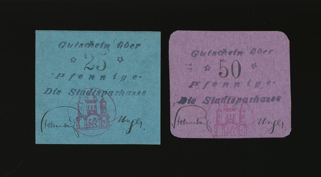 Saksa Notgeld 25, 50 Pfennig, Bodenwerder 1917