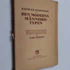 Konrad Simonsen : Den moderna människotypen - pikkukuva 1