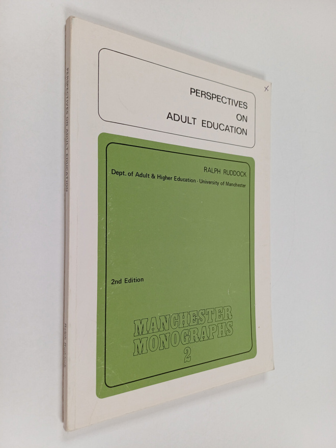Ralph Ruddock : Perspectives on adult education