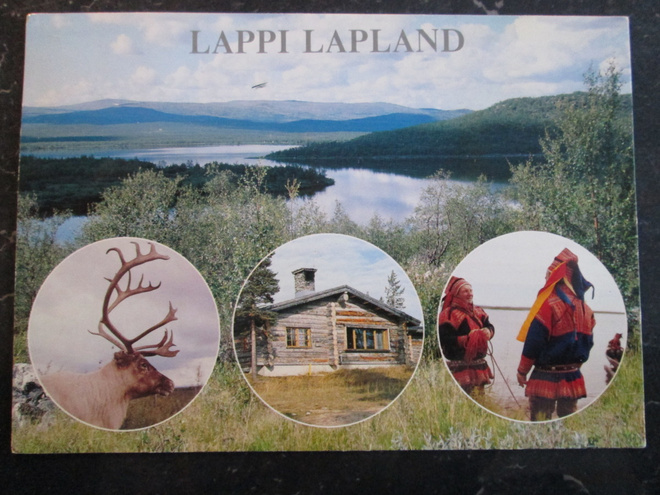 KULKENUT -93 SUOMEN LAPPI NAPAPIIRI ERIKOISLEIMA