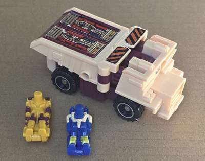 Transformers G1 LANDFILL (Targetmasters) 1988 *100%*