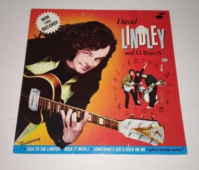 DAVID LINDLEY WIN THIS RECORD LP