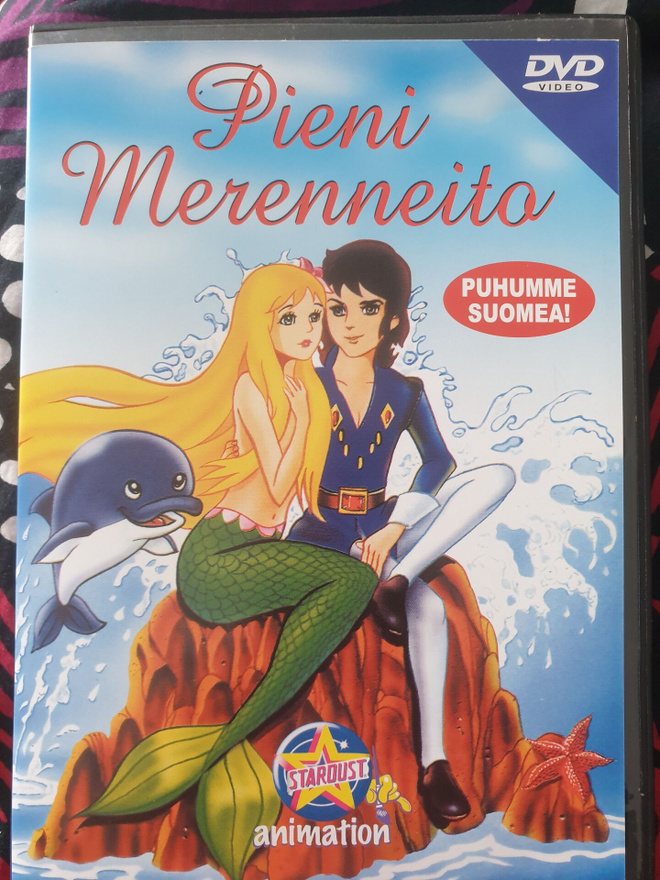 Pieni Merenneito Stardust animation DVD