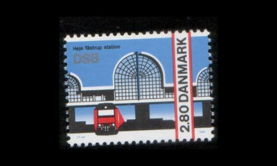 Tanska 870 ** Høje Tåstrupin asema (1986)
