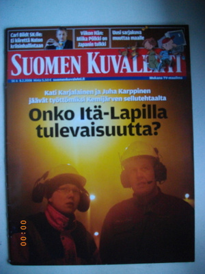 Suomen Kuvalehti Nro 6/2008. 20.3)