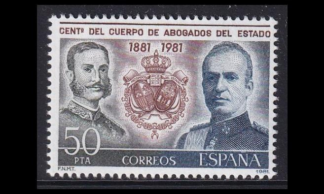 Espanja 2507 ** Syyttäjäyhdistys 100v (1981)