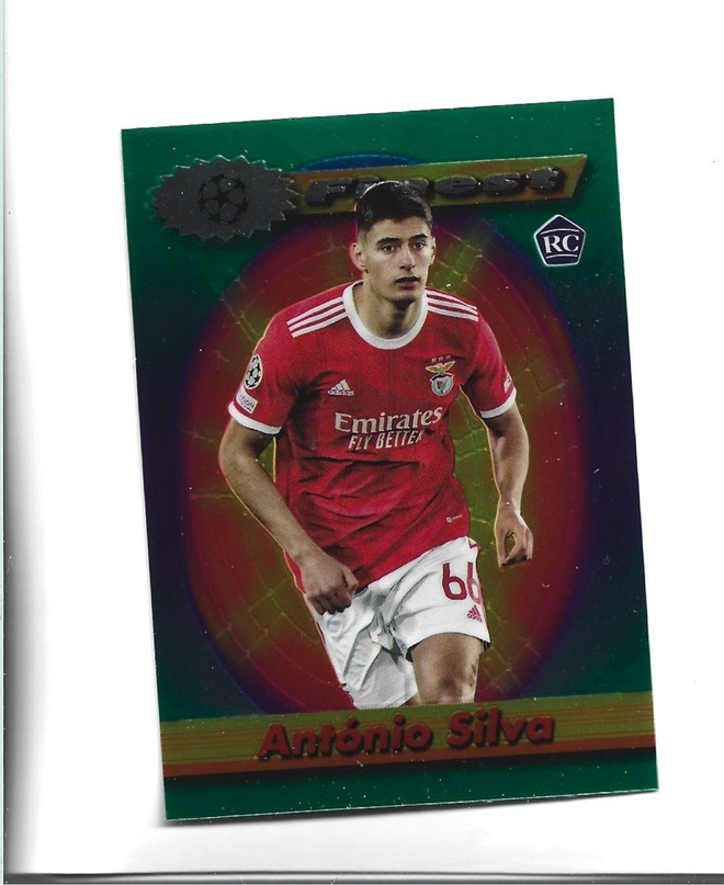 ANTONIO SILVA - ROOKIE - BENFICA - 2022 TOPPS FINEST # 3