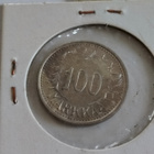 100 markkaa 1956, hopea - pikkukuva 1