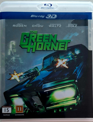 GREEN HORNET BLU-RAY 3D