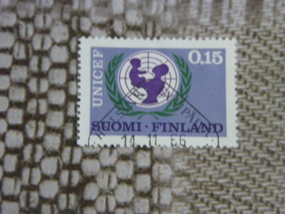 UNICEF 20 vuotta 1966 Lape 617 Loisto EP