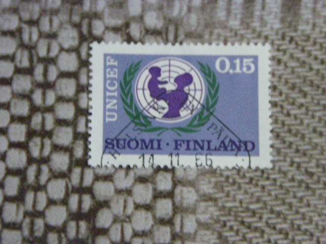 UNICEF 20 vuotta 1966 Lape 617 Loisto EP