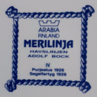 Arabia, Adolf Bock, Merilinja, Purjealus 1926 IV - pikkukuva 4