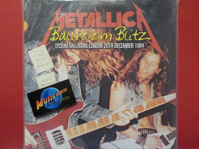 METALLICA - BALLROOM BLITZ - UK 2015 BLUE VINYL M/M LP
