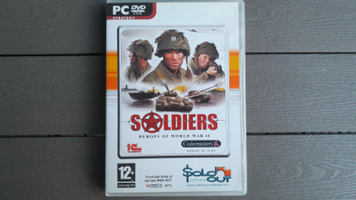 PC DVD: Soldiers: Heroes Of World War II peli (2004)