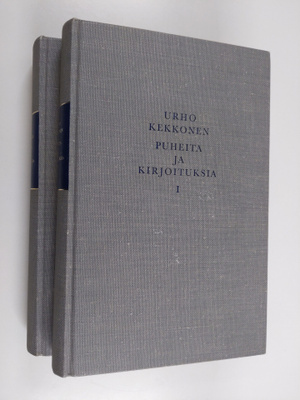 Urho Kekkonen : Puheita ja kirjoituksia 1-2