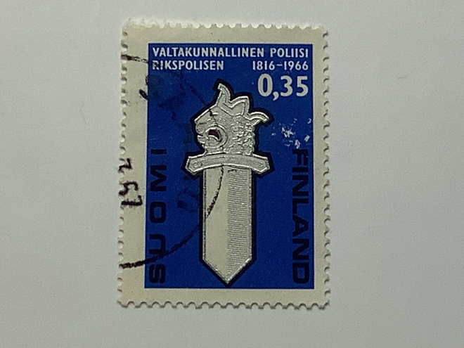 615 / 1966 Poliisi 150v o leimattu