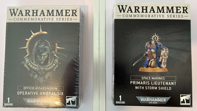 WK40K: Commemorative Series: Umbral Six, Primaris Lieutenant