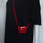 Alina´s Handmade virkattu viinilasinkantoapu - pikkukuva 3