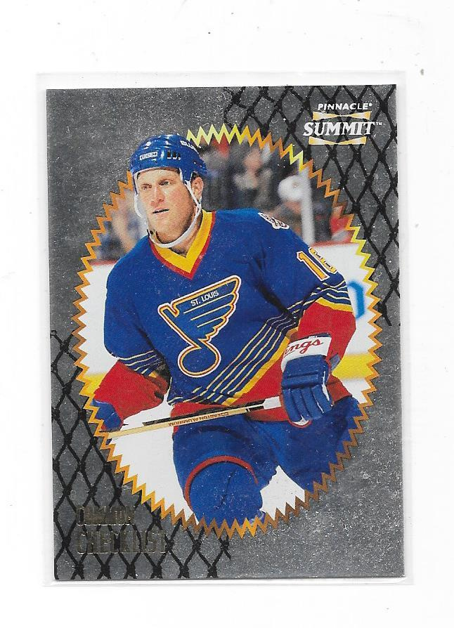 1996-97 Summit #199 Brett Hull St Louis Blues