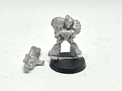 WH40K - Space Marine with Heavy Weapon (Rogue Trader) [S84]