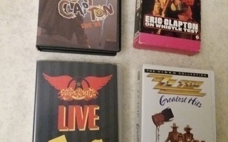 VHS videokasetteja 1€/kpl