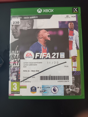 Fifa 21 Xbox One videopeli