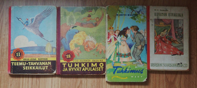 Tosi vanhoja SATUKIRJOJA