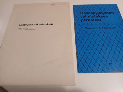 Havaspyydysten valmistuksen perusteet & lahtirysän rakentami