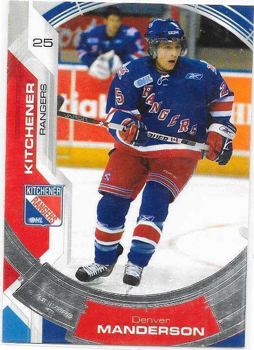 2006-07 Kitchener Rangers #14 Denver Manderson ex- HeKi farm