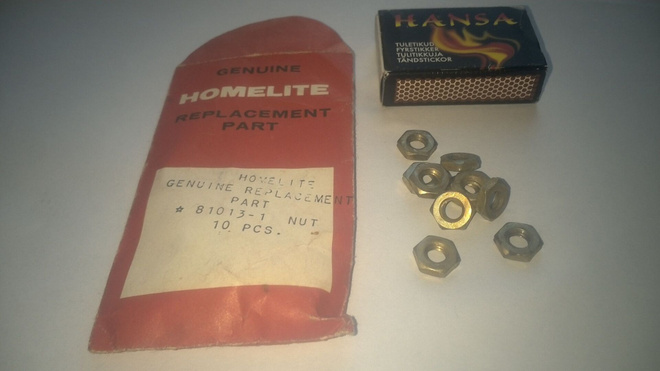 Homelite 81013-1 Nuts 10 pcs