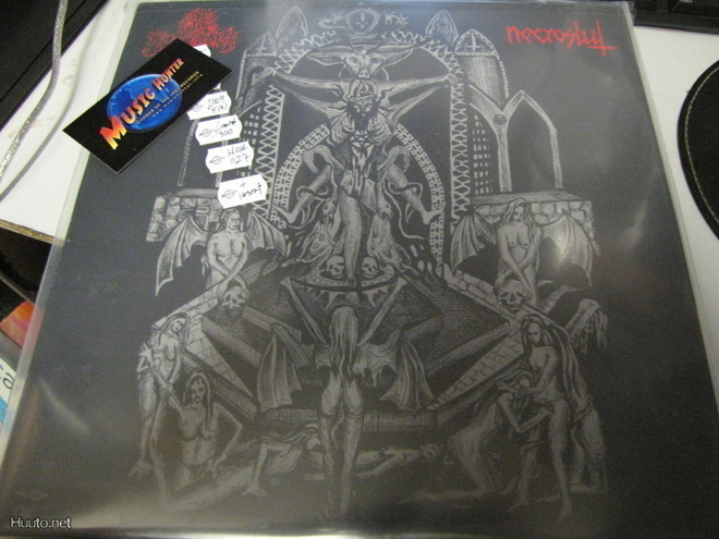 ANAL BLASPHEMY / NECROSLUT 12'' SPLIT LP UUSI