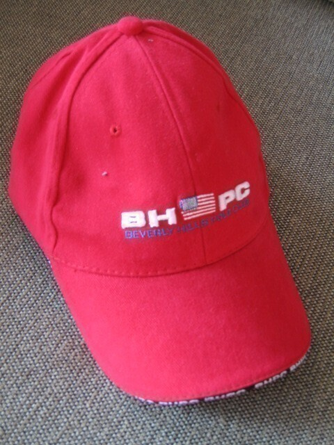 PUNAINEN LIPPIS - BEVERLY HILLS POLO CLUB