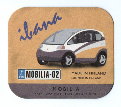 MOBILIA Näyttelyn keräilykuva IBANA